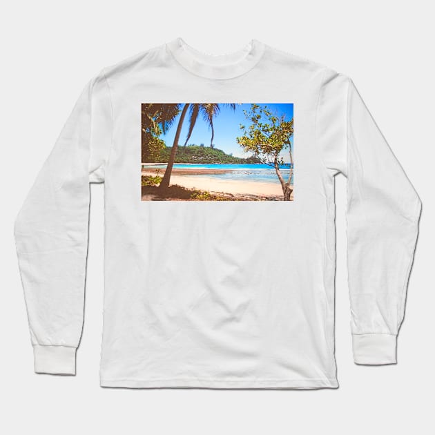 Seychelles. Long Sleeve T-Shirt by terezadelpilar